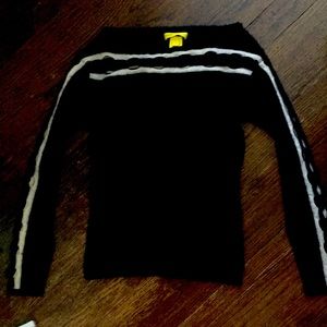 Catherine Malandrino fine cut out top